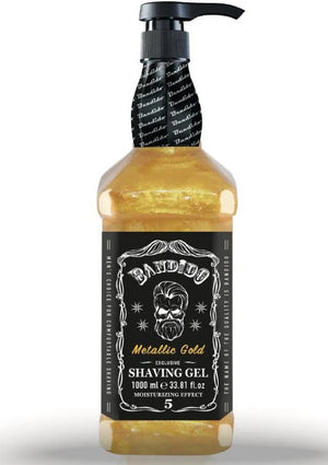 BANDIDO METALLIC GOLD SHAVING GEL 1000 ML