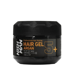 Nishman Hair Gel Argan 5+ Ultra Hold 300ml